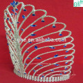 Super bela coroa de diamantes artificiais Coroa de moda
